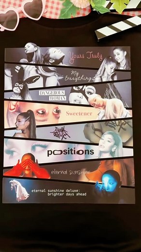 Ariana Store on Instagram: "Ariana’s music, my favorite fashion statement #arianagrande #arianagrandefan #arianagrandestyle #arianagrandeart #arianagrandemerch #arianavibes #thankyounext #arianagrandefans #sweetener #dangerouswoman #ariarmy #arianagrandemusic #grandevibes #arianagrandelovers #arianagrandeforever"