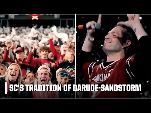 The cultural impact of Darude - Sandstorm at South Carolina | College GameDay