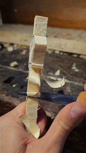 Wooden pointing stick asmr