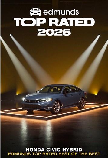 2025 Honda Civic Hybrid: Edmunds Best Rated Vehicle