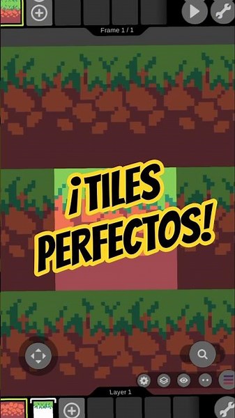 📱CREATE PERFECT Pixel Art Tilesets on Your Phone #pixelart #gamedevblog