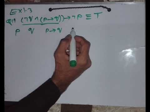 Exercise 1.3 Q17 to Q21 Discrete Structure By Kenneth Rosen