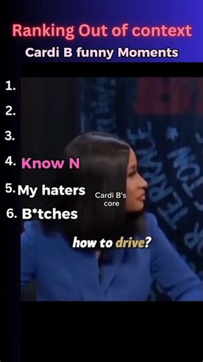 Ranking Cardi B funny Moments