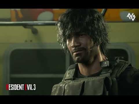 Jill meets with Captain Mikhail Victor | Resident Evil 3: Nemesis GAMEPLAY Walkthrough