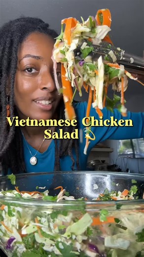 China on Instagram: "Gỏi Gà Recipe!! Goi ga is super easy to make and sooo delicious! Salad: Coleslaw mix Shredded Carrots Thinly Sliced Red Onion Rotisserie Chicken Cilantro Mint Dressing: Juice of 3 limes 2 tbsp Fish Sauce 2 tbsp Honey 2 teaspoon White Vinegar Garlic Cloves Red pepper flakes #fyp #fiber"