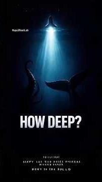 How Deep Is the Ocean? | Deep Sea Facts 🌊 #ocean #deepsea #oceanlife