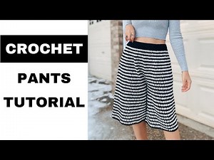 Women's crochet pants pattern - Free crochet patterns for modern crochet clothes