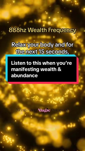 Save this video and come back to it at least twice daily to help you manifest wealth and abundance. Feel the words, know they’re true. You brain doesn’t know the difference between what is real and fake so eventually it will accept these words to be true and you will find that you feel on a higher frequency of abundance. #abundance #manifestingwealth #manifestingmoney #manifestation #lawofattraction