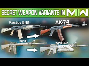 Hidden Weapons in Modern Warfare 2 - Part 2