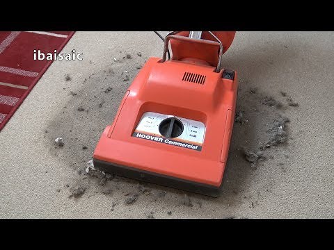 Hoover U7069 Conquest Commercial Upright Vacuum Cleaner Unboxing