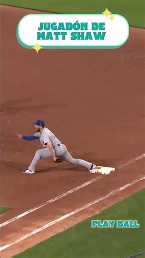 no había otra opción y le salió perfecto 😲💪 #beisbol #youtubeshorts#mlb#baseball