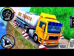 Oil Tanker Truck Simulator | Real Fuel Transport & Offroad Driving Gameplay 2025