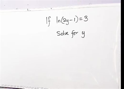 Emmelac Tutorial on Instagram: "How to apply the Euler's number or constant e to clear the natural log(ln). Interesting Logarithmic Equation. #igcsemaths #igcsemathstutoring #ustutorials"