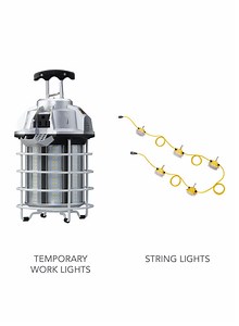 Temporary Work Site Lighting