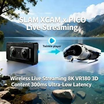 SLAM XCAM x PICO Live Stream