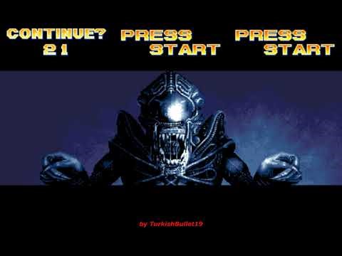 Alien vs. Predator [USA] (Arcade) - (Continue & Game Over)