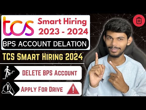 TCS Next Step BPS ID Delete | Apply For Drive Issue | Smart Hiring 2024