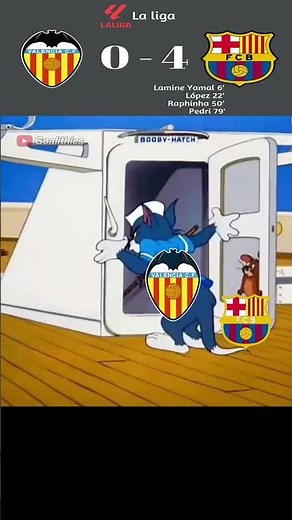 Barcelona vs Valencia highlights | La liga
