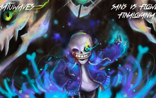 【Undertale音乐】Finalovania: Sans vs Flowey (Finale x Megalovania) || KaatuWaves