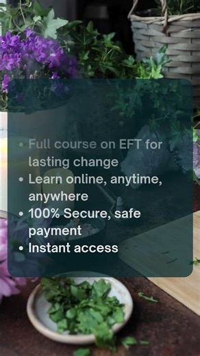Learn Using the Science of EFT with Individuals by Susan Johnson for Only $21 #eft #spiritualhealing