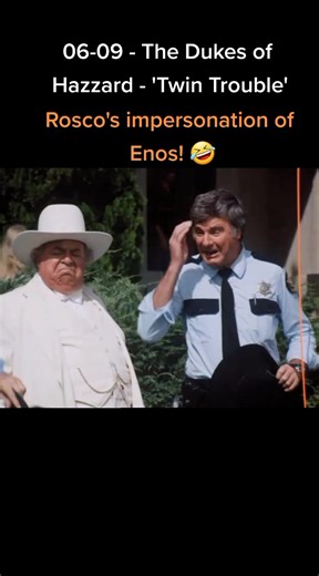 A very funny clip of Rosco impersonating Enos! 🤣 #TheDukesofHazzard #Rosco #SheriffRosco #RoscoPColtrane I do not own this video, it is for entertainment purposes only.
