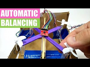 DIY Mini Drone Part 7: Automatic Balancing | Drone Science Project