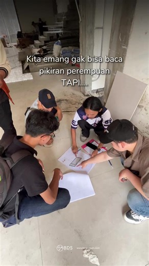 Baca pikiran cewe itu susahnya another level sih, jadi mending baca gambar kerja deh. Coba rate susahnya baca pikiran cewe 👀 #BetaDesignStudio #InteriorDesign #Designandbuild #bukanpunyabeta