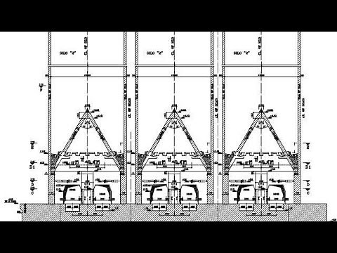Clinker Silo Drawing Part-01#clinkersiloconstruction #civilengineering #concrete