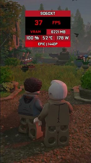 Low vs Ultra in LEGO Batman (1440p)