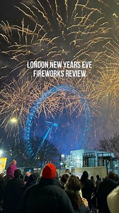The London New Years Eve Fireworks 🎆 #nye #london | Alex Dodman