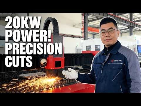 High-Speed Golden Laser E8: 2.0G Acceleration Large Format Fiber Laser Cutting Machine