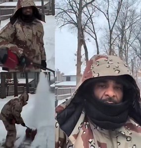 Jim Jones says buying an electric shovel was the best $200 he’s spent in a minute after NY got hit with 12 inches of snow ❄️🤣 #TheSource #HipHop #Culture #JimJones | The Source Magazine