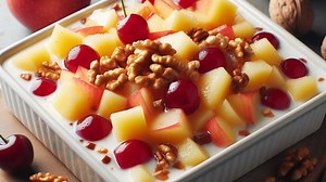 Ensalada de manzana navideña: la receta original