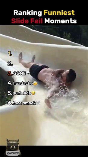Ranking the Top 6 Funniest Slide Fails Ever (Wait for #1! 😱)