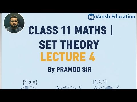 Class 11 Maths | Set Theory - Lecture 4 | Venn Diagrams, Complement of Sets | Chapter
