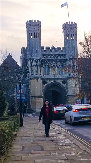 Walking Towards St Augustine's Abbey-Canterbury History in Motion