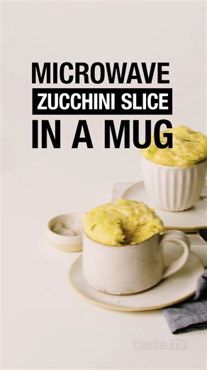 18K views · 78 reactions | A classic made in the microwave in just 10 minutes? Count us in! Full recipe: https://www.taste.com.au/recipes/microwave-zucchini-slice-mug-recipe/tf6wqgpu | Taste.com.au | Facebook