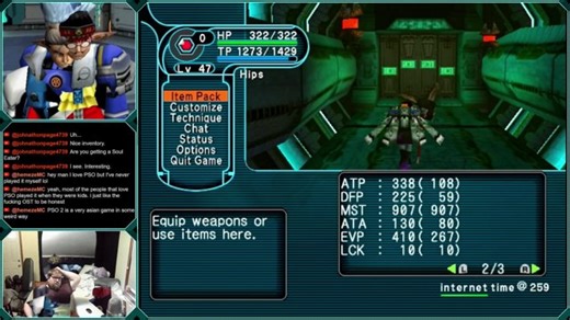 Grinding Levels and Items.