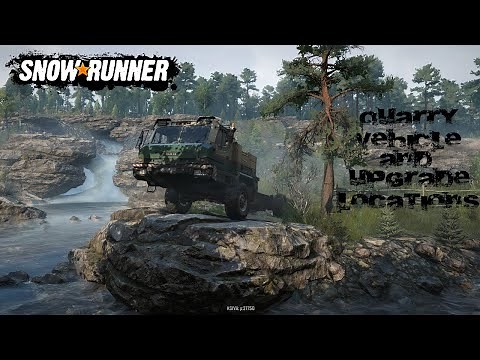 Snowrunner Quarry Taymyr Russia All Vehicle And Upgrade Locations One Is For Tatra PHOENIX Phase 5