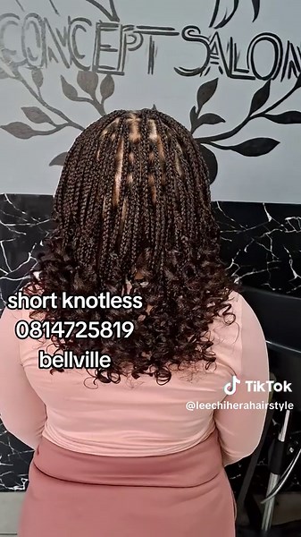Guide to Short Knotless Box Braids
