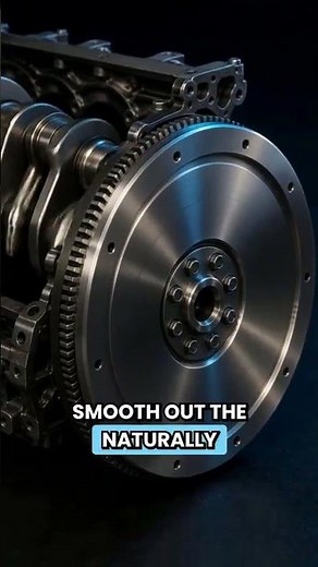 How a Crankshaft & Flywheel Turn Pistons Into Smooth Rotation