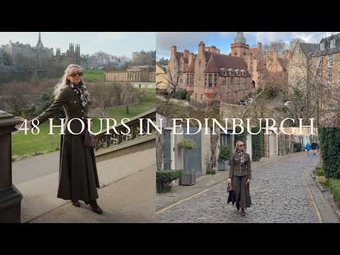 48 hours in Edinburgh 🏰 What I Bought, What I Wore & What we ate!