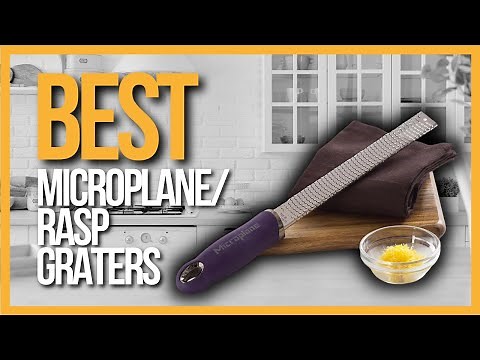 ✅ TOP 5 Best Microplane/Rasp Graters | Zester Graters review