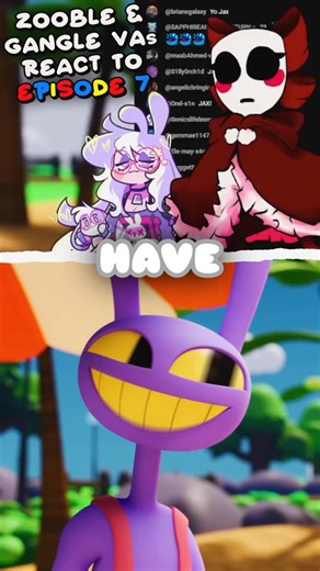 Ashley Nichols on Instagram: "Jax, the KING of NO PROBLEMS 🫠 #tadc #theamazingdigitalcircus #tadcjax #theamazingdigitalcircusjax"