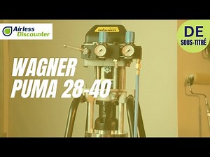 Wagner Puma 28-40 - AirCoat spray pump for varnishing