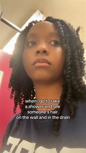 edenbruce on Instagram: "communal bathrooms aren’t for the weak #relatable #college #brokecollegestudent #dormlife"