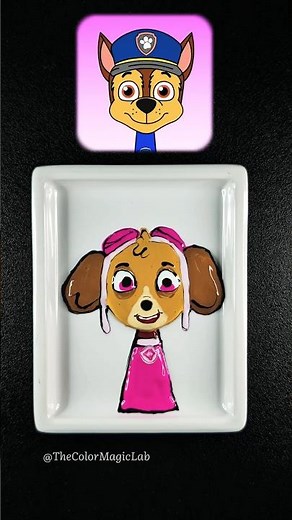 Sprunki OC Color Mixing 👋 Skye | PAW Patrol 🩷🐾 #sprunki #skye #pawpatrol #colormixing