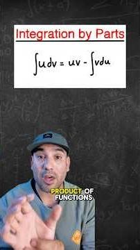 Using integration by parts #calculus #mathematics #integral_calculus
