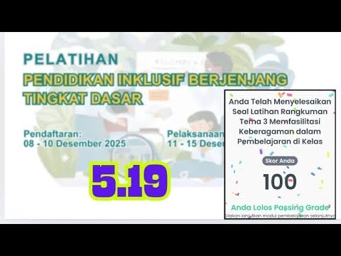 5.19 Rangkuman Tema 3 Memfasilitasi Keberagaman dalam Pembelajaran di Kelas