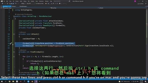 Unity 2D Platformer for Complete Beginners - #9
